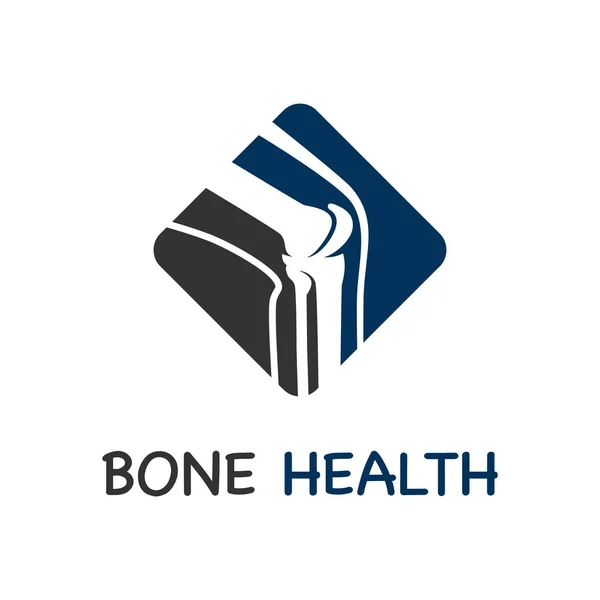 Logo perawatan tulang - Stok Vektor