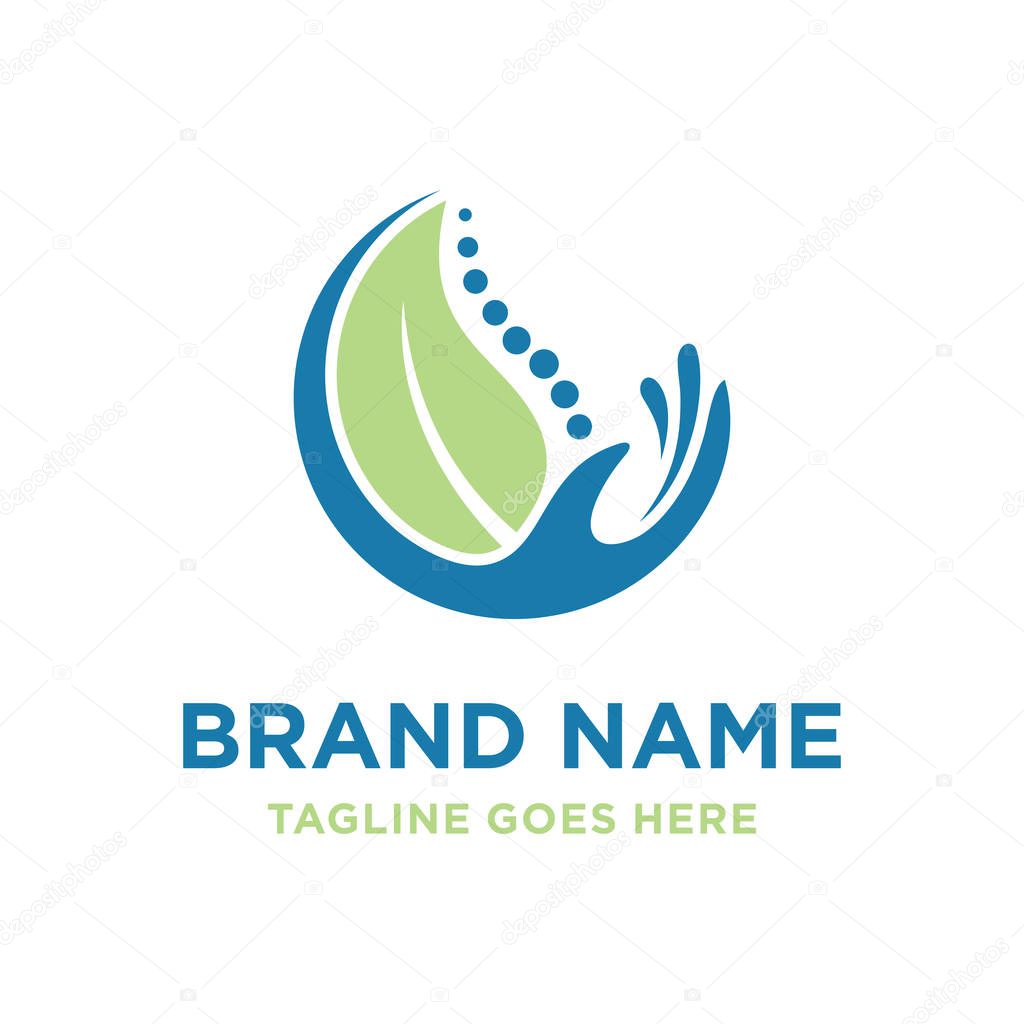 Herbal bone health logo your company