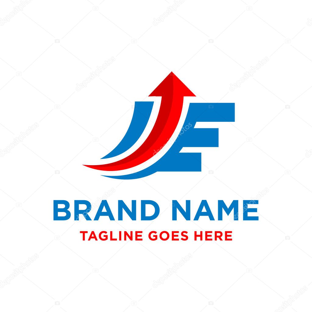 E marketing initials design your company