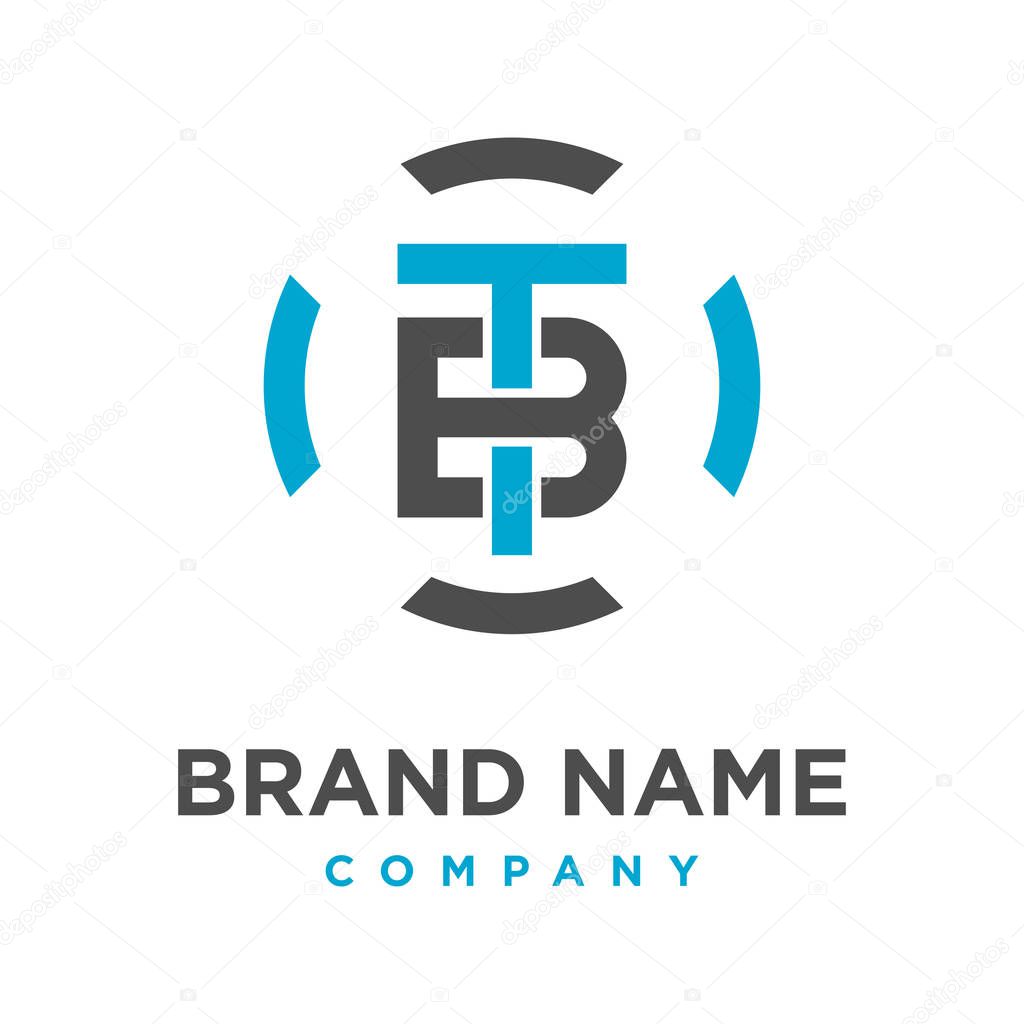 Initial logo TB technology your company