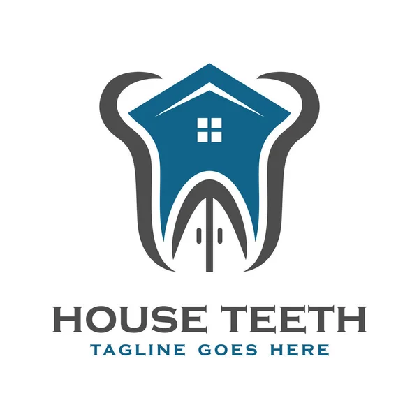 Diş sağlığı logosu — Stok Vektör