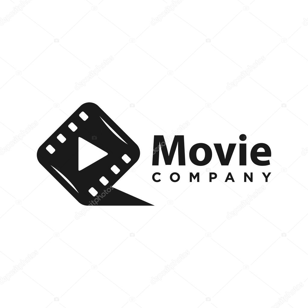 Initial film logo design q