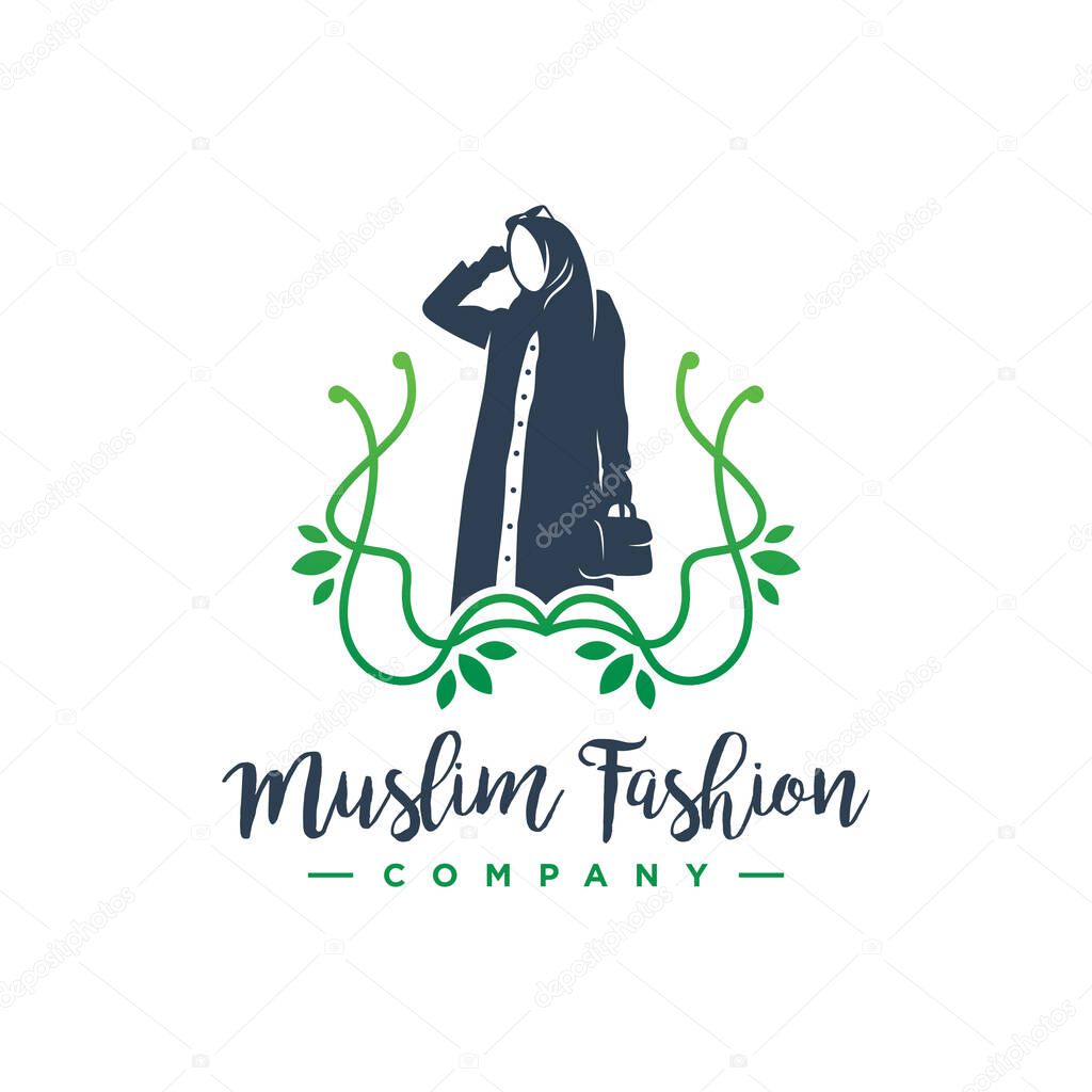 Hijab fashion logo design your company