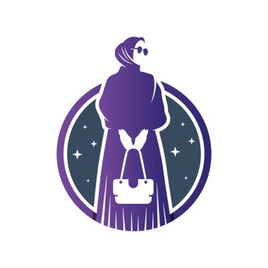 Müslüman tesettür moda logosu tasarımı