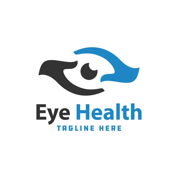 Eye Health Modern Logo Design — Stock Vector