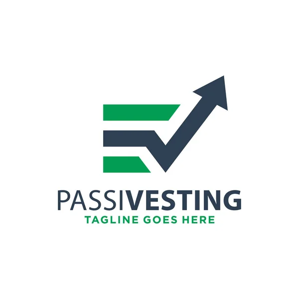 Modern logo tasarımı yatırım pazarlama harfi E