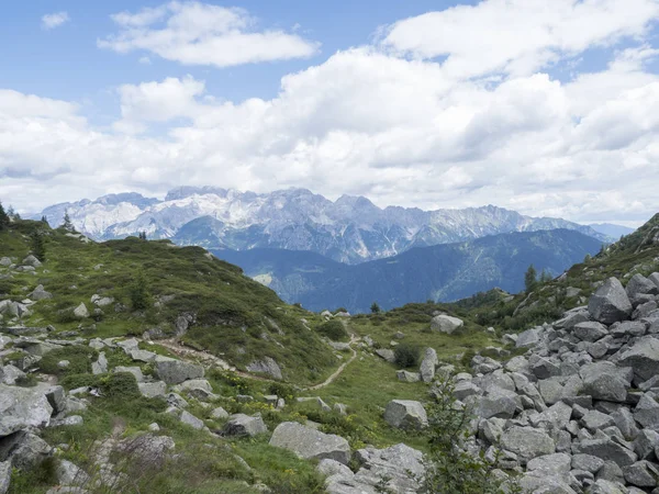 2018 Augurst 15Th San Giuliano Lagos Trentino País Trekking Dia — Fotografia de Stock