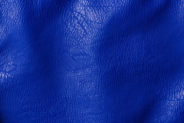 arka plan olarak deri mavi parlak Tekstil üstten görünüm 