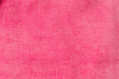 arka plan olarak çizgili pembe Tekstil üstten görünüm 