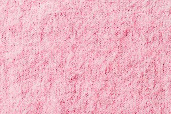 top view of soft pink textile as background 