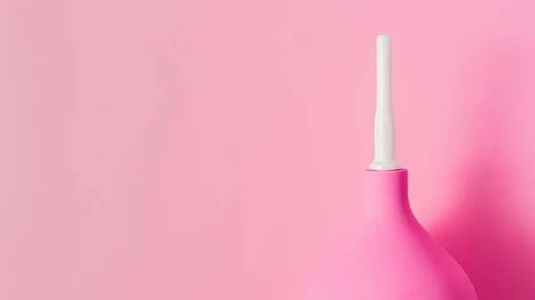 Zár Megjelöl Szemcsésedik Ból Gumi Orvosi Zuhany Pink — Stock Fotó