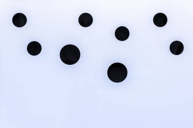 yüzey arka plan tam kare resmi siyah ve beyaz noktalı