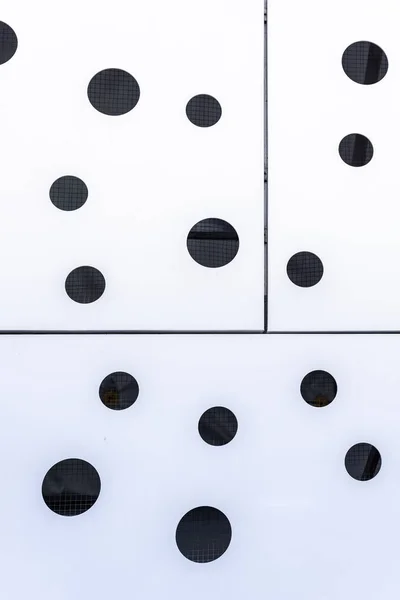 Full Frame Image White Black Dotted Surface Background — Free Stock Photo