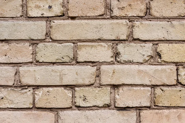 Imagem de quadro completo do fundo da parede de tijolo — Fotografia de Stock