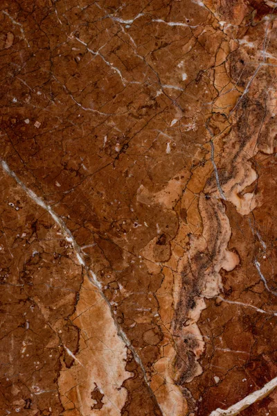 Imagem quadro completo de fundo de superfície de mármore marrom — Fotografia de Stock