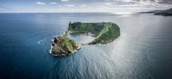 Pequena Ilha Vila Franca Campo Nos Açores Perto São Miguel — Fotografia de Stock