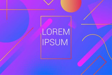 Yaratıcı soyut fluide şekil geometrik desen arka plan veya duvar kağıdı. Şık, renkli canlı degrade şekilleri kompozisyon doku. 
