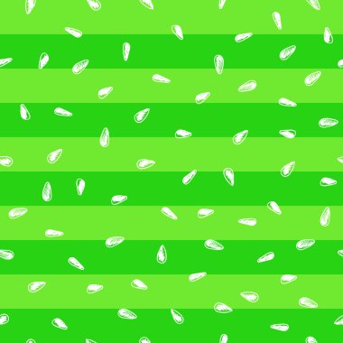 El çizilmiş karpuz tohumları vektör illüstrasyon ile dikişsiz desen. Yaz, parlak, izole pembe arka plan üzerinde tohumları ile parti kumaş doku.