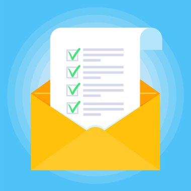 Belge kağıdı sayfası yla zarfı açma