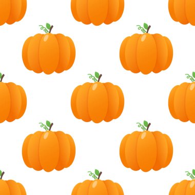 Sebze gradyan düz stil tasarımı ile dikişsiz renkli kabak desen