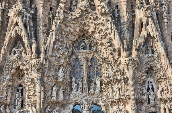 Barcelona Hiszpania Września 2018 Narodzenia Sagrada Familia Września 2018 Barcelonie — Zdjęcie stockowe