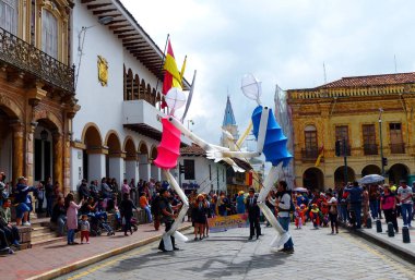 Cuenca, Ekvador - 10 Kasım 2108: Uluslararası Kukla Festivali 