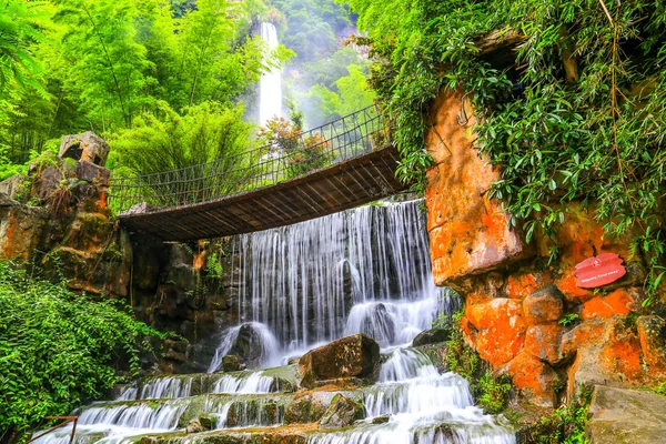 Падіння Води Регіоні Hunan — стокове фото