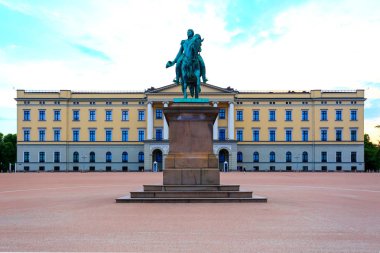 Kraliyet Sarayı, oslo, Norveç.