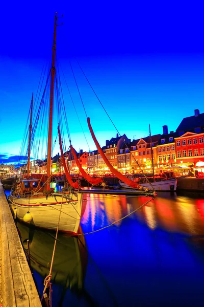 Nyhavn is a 17th-century waterfront, canal and entertainment district in Copenhagen, Denmark.