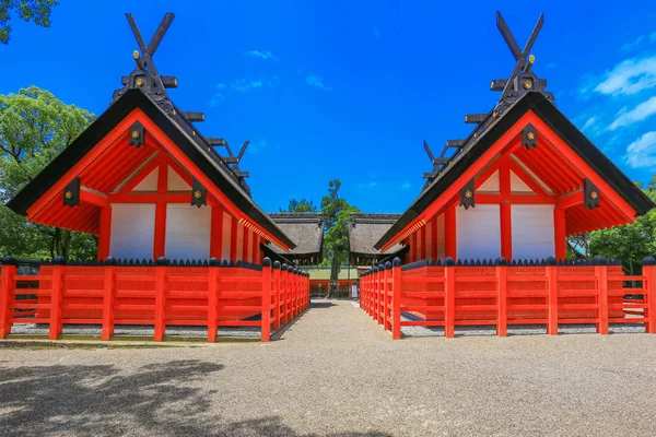 Gran Santuario Sumiyoshi Sumiyoshi Taisha Osaka Ciudad Kansai Osaka Japón — Foto de Stock