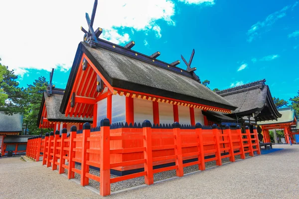 Sumiyoshi Grand Shrine Sumiyoshi Taisha Cidade Osaka Kansai Osaka Japão — Fotografia de Stock