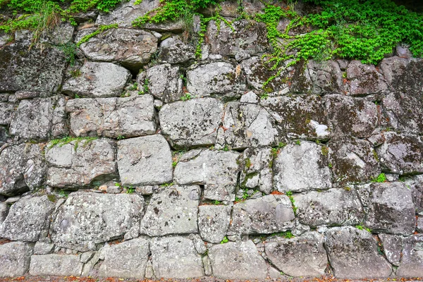 Paredes Pedra São Uma Espécie Construção Alvenaria Que Tem Sido — Fotografia de Stock