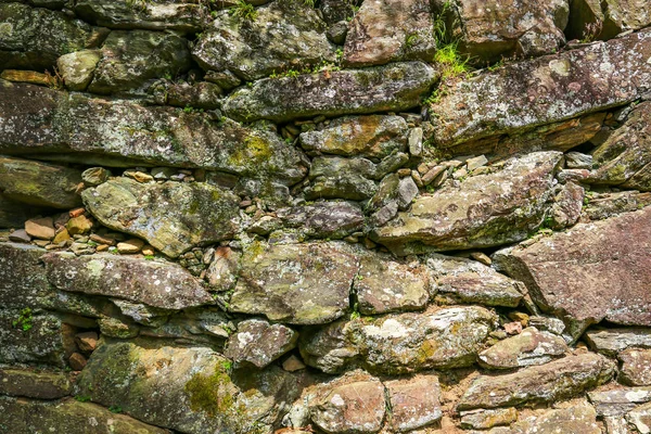 Steinmauern Sind Eine Art Mauerwerk Das Seit Tausenden Von Jahren — Stockfoto