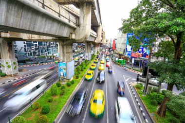 Bangkok, Tayland - 09 Jan 2019: Bangkok, Tayland, ulaşım