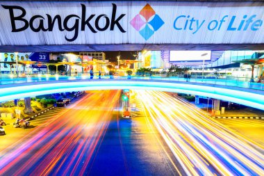 Bangkok, Tayland - 09 Jan 2019: Bangkok, Tayland, ulaşım