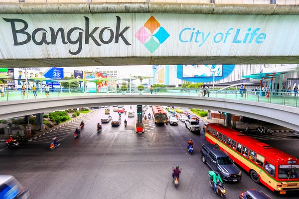 Bangkok, Tayland - 09 Jan 2019: Bangkok, Tayland, ulaşım