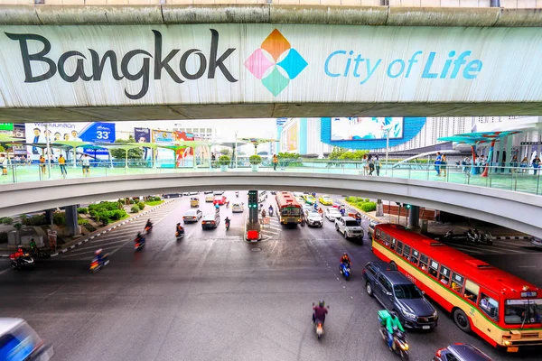 Bangkok Thailand Jan 2019 Transportation Bangkok Thailand — Stock Photo, Image