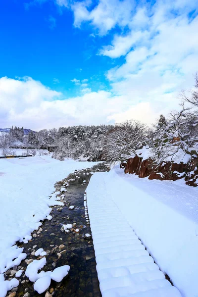 Shirakawa Kış Sezonunda Git — Stok fotoğraf