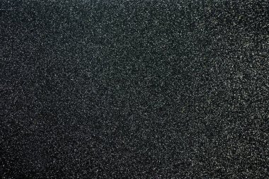 Kağıt arka plan için Glitter siyah dokular.