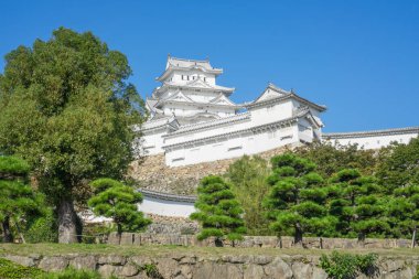 Himeji Kalesi Japonya'da ünlü bir turistik 's.