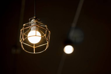 Vintage ampuller filaman ile.