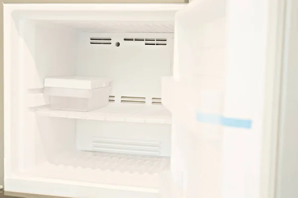 Empty shelf Inside the refrigerator