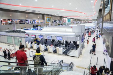 Tayland - 17 Temmuz 2019 : Don Muang Uluslararası Havaalanı