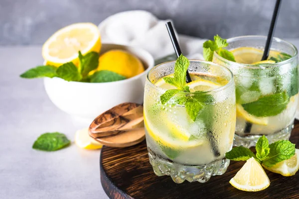 Bebida fría de verano de limonada . —  Fotos de Stock