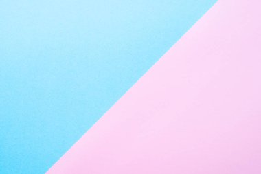 Mavi ve pembe kağıt arka plan.