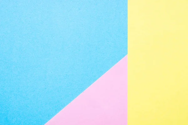 Fondo de papel azul, amarillo y rosa . — Foto de Stock