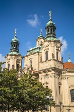 Kilise St. Nicolas Prag, Çek Cumhuriyeti.