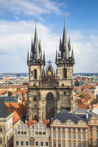 Church of Mother of God before Tyn in Prague, Czech Republic.