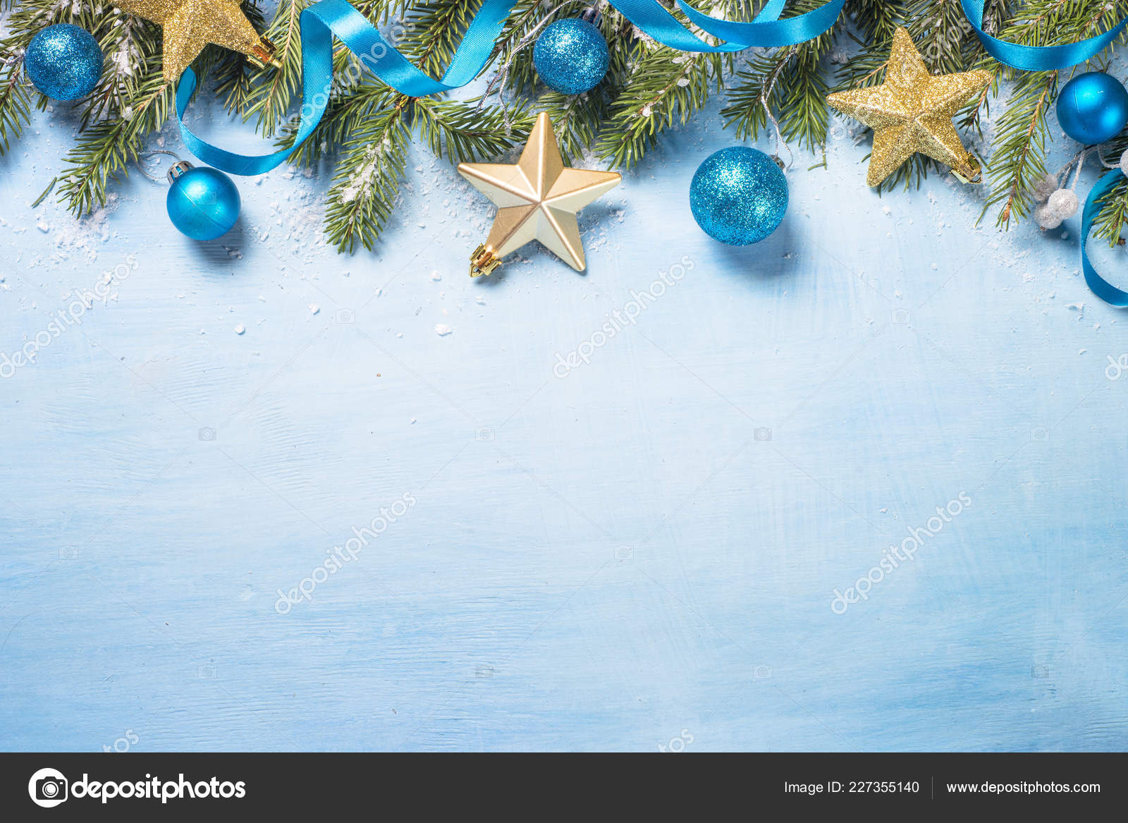 ブルー クリスマス背景装飾 ストック写真 C Nadianb ブルー クリスマス背景装飾 ストック写真 C Nadianb
