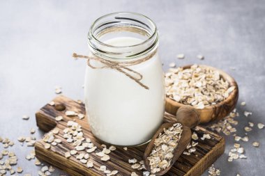 Vegan yulaf sütü, Sigara süt alternatif sütü. 